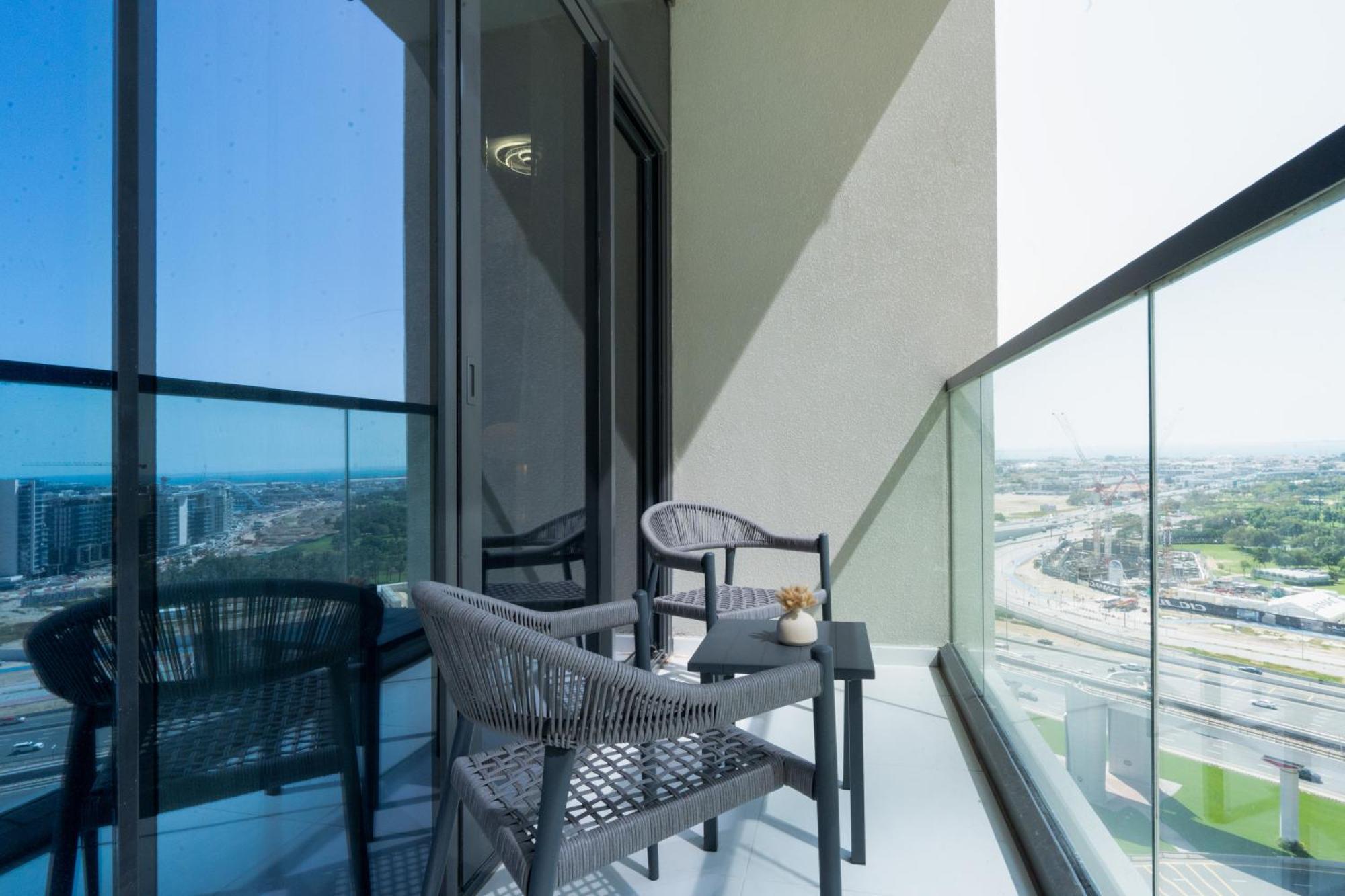 Ferienwohnung Keyrock Living - Elevated Luxury In Business Bay Dubai Exterior foto